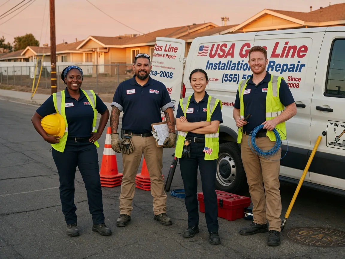 Gas Line Installation company in Goodwin, AR